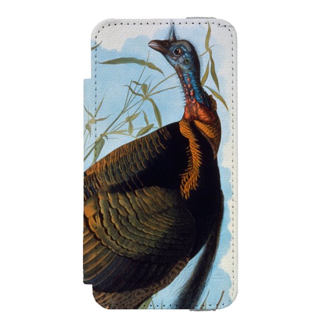 Audubon: Wild Turkey Incipio iPhone Wallet Case (Folio Front)