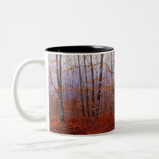 "AUDUBON WOODS" Two-Tone COFFEE MUG