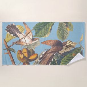 Audubon Yellow Billed Cuckoo Beach Towel