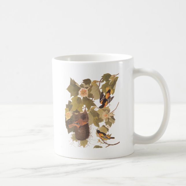 Audubon's Baltimore Oriole Trio Coffee Mug (Right)