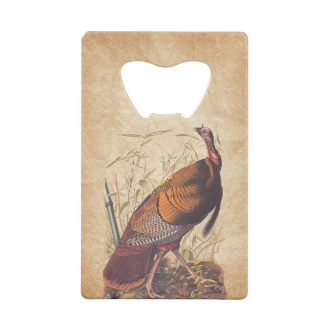 Audubon's Birds of America Wild Turkey Autumn Bird (Front)