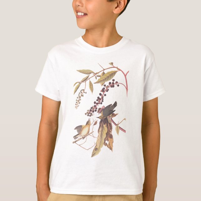 Audubon's Worm Eating Warbler T-Shirt (Front)