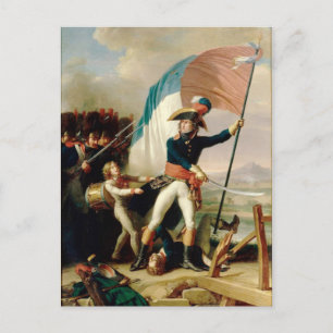 Augereau at Arcole Postcard