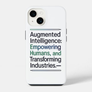 Augmented Intelligence – Empowering Humans iPhone 14 Case