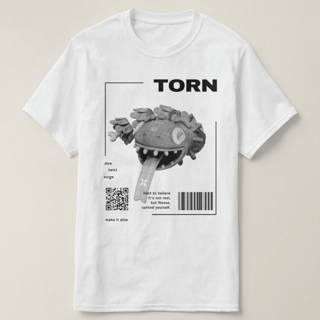 Augmented Reality T-shirt (Design Front)