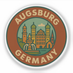 Augsburg Germany Cityscape