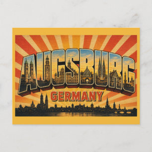 Augsburg Germany Rathaus Postcard