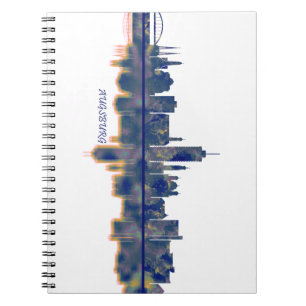 Augsburg Skyline Notebook