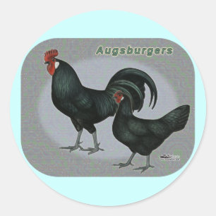 Augsburger Fowl Classic Round Sticker