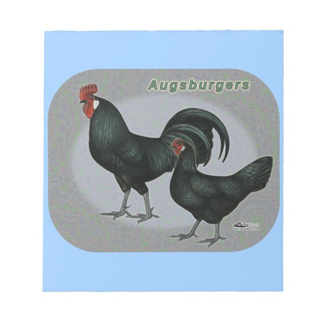 Augsburger Fowl Notepad (Front)