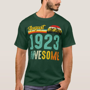 August 1923 Birthday Gift Shirt Vintage August 192