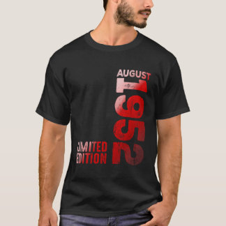 August 1952 Legendary Year 1952 Birth Vintage Sinc T-Shirt