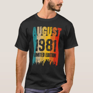 August 1981 42 Years Of Being Awesome 1 T-Shirt
