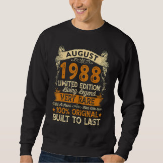 August   1988 Living Legend Very Rare   Sweatshirt