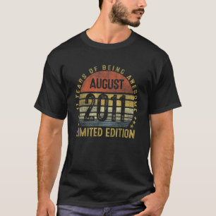August 2011 11th Birthday  Vintage T-Shirt