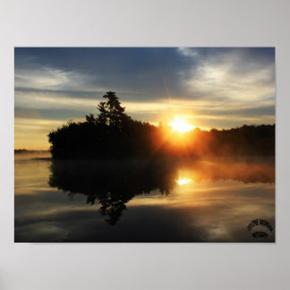 august 2012 sunrise poster