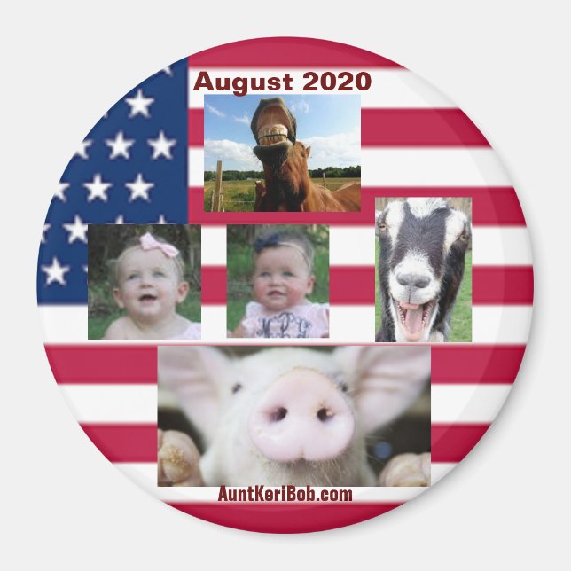 August 2020 magnet (Front)