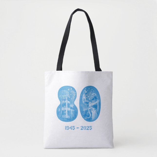 August 5 NYC event 2025 Tote (white/black) Bag (Front)