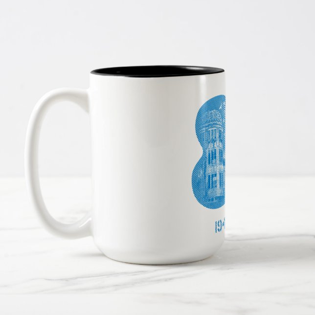 August 5 NYC event 2025 Two-Tone Coffee Mug (Left)