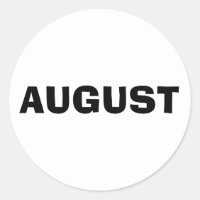 August Ad Lib White Sticker by Janz