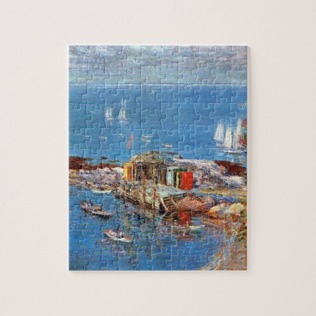 August Afternoon, Appledore by Childe Hassam Jigsaw Puzzle (Vertical)