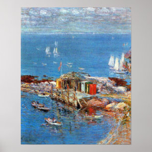 August Afternoon, Appledore by Childe Hassam Poster