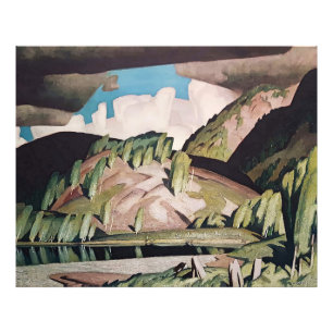 August Algonquin Park Painting by A J Casson Photo Print