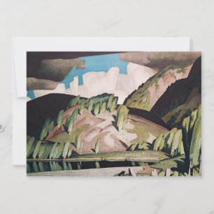 August Algonquin Park Painting by A J Casson Thank You Card