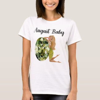August Baby Birthday T-Shirt