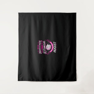 August Birthday Gift Woman Leo Zodiac Astrology Tapestry