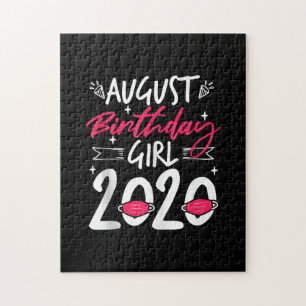 August Birthday Quarantine Gift Women Her Girl Leo Jigsaw Puzzle