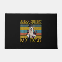 August Birthday With My Great Pyrenees Dog 2020