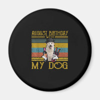 August Birthday With My Great Pyrenees Dog 2020