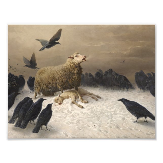 August Friedrich Schenck - Anguish Photo Print (Front)