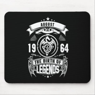 August Gift 1964 The Birth Of The Legends Mouse Pad