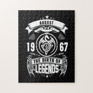 August Gift 1967 The Birth Of The Legends Jigsaw Puzzle