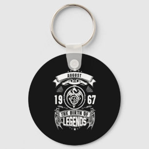 August Gift   1967 The Birth Of The Legends Key Ring