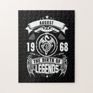 August Gift | 1968 The Birth Of The Legends Jigsaw Puzzle