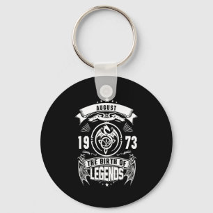 August Gift   1973 The Birth Of The Legends Key Ring