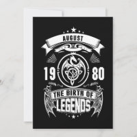 August Gift | 1980 The Birth Of The Legends