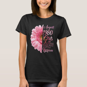 August Girl 1980 42 Years Of Being Sunshine Mixed T-Shirt