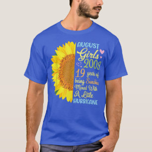 August Girls 2003 19 Years Of Being Sunshine Mied T-Shirt