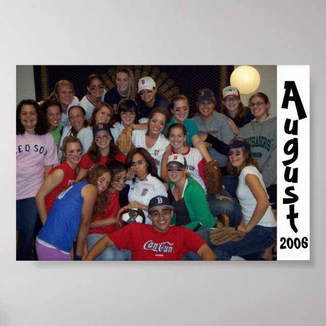 August Girls of First Willy Poster (Front)