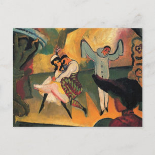 August Macke - Russian Ballet Postcard