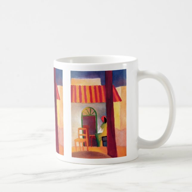 August Macke - Turkish Cafe I Coffee Mug (Right)
