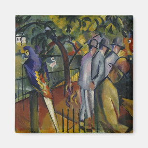 August Macke Zoological Garden I Magnet