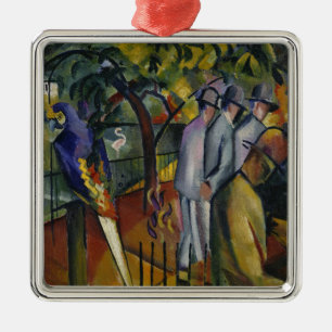 August Macke Zoological Garden I Metal Ornament