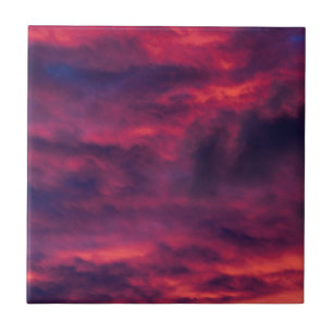 august red ceramic tile