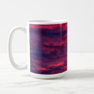 august red coffee mug
