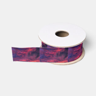 august red grosgrain ribbon